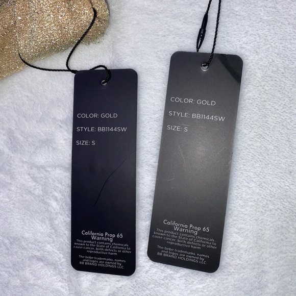 Bebe Gold Bikini Set - Picture 3 of 4